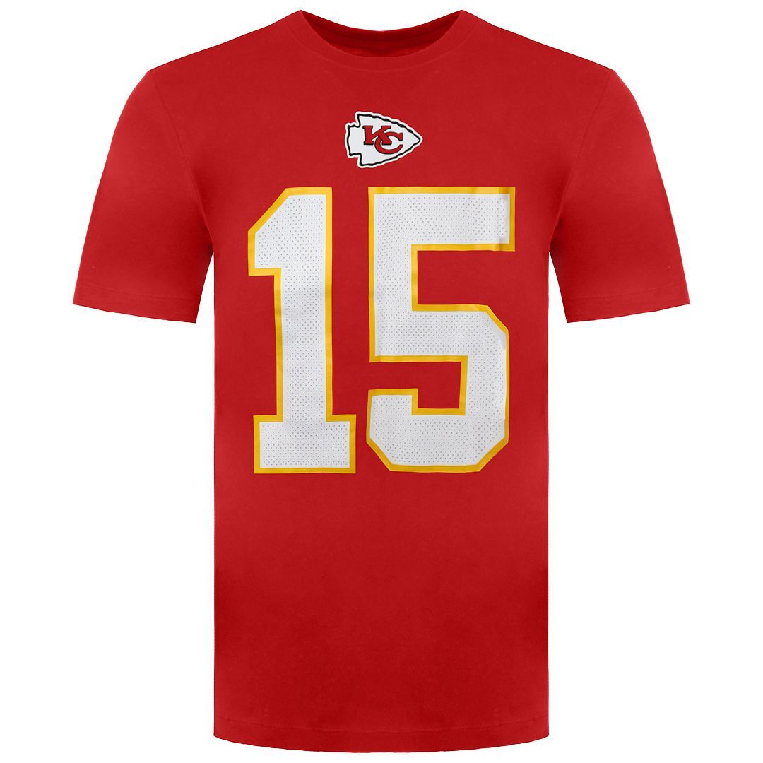 Nike NFL Kansas City Chiefs Patrick Mahomes Name & Nummer Herren-T-Shirt