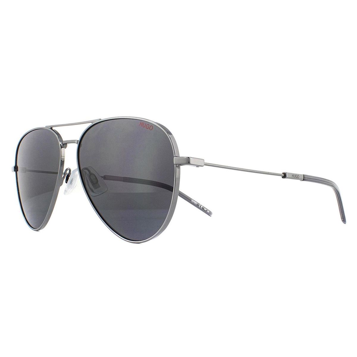 Klassische Metall-Pilotenbrille mit Doppelsteg