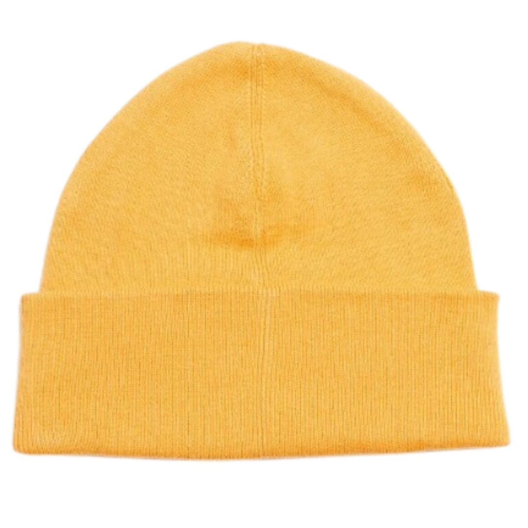 Beanie mit Logostickerei und Umschlag