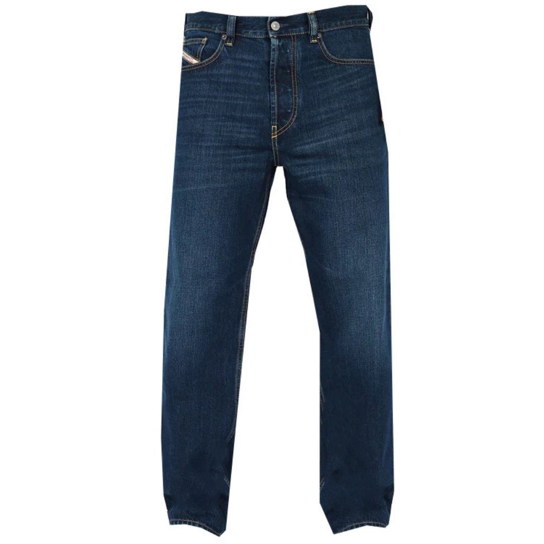 Jeans mit geradem Bein und regulärer Passform