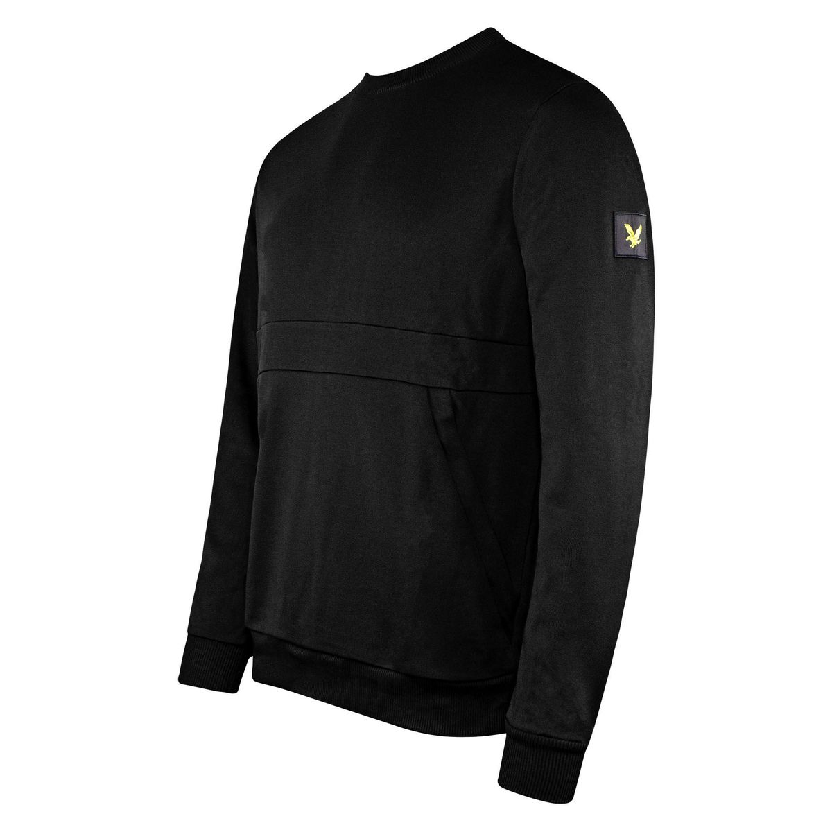 Sweatshirt mit Rundhalsausschnitt und Tasche