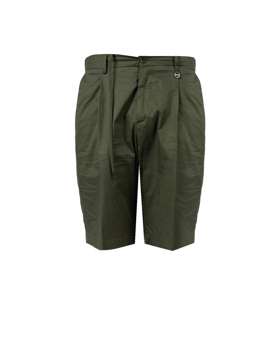 Herrenshorts aus Baumwolltwill mit Falten