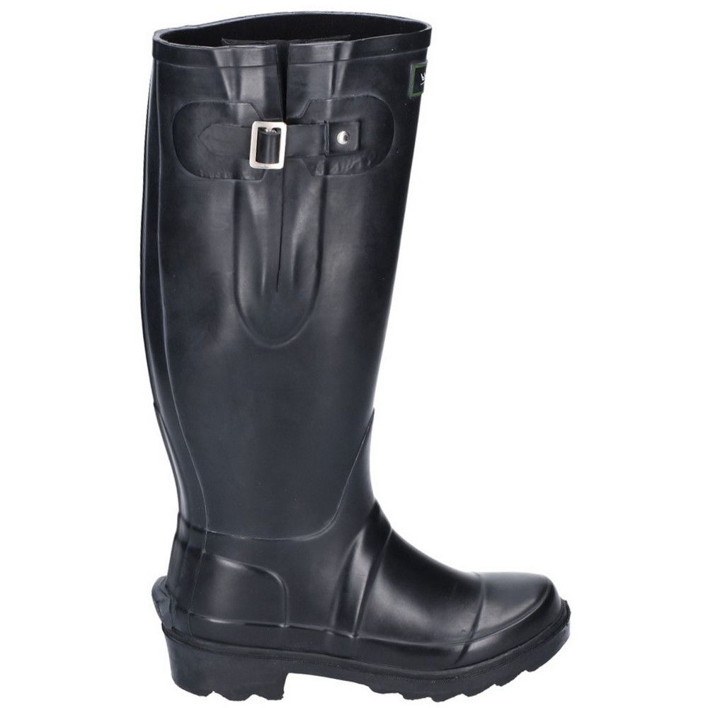 Cotswold Unisex-Gummi-Windsor-Gummistiefel grün (schwarz)
