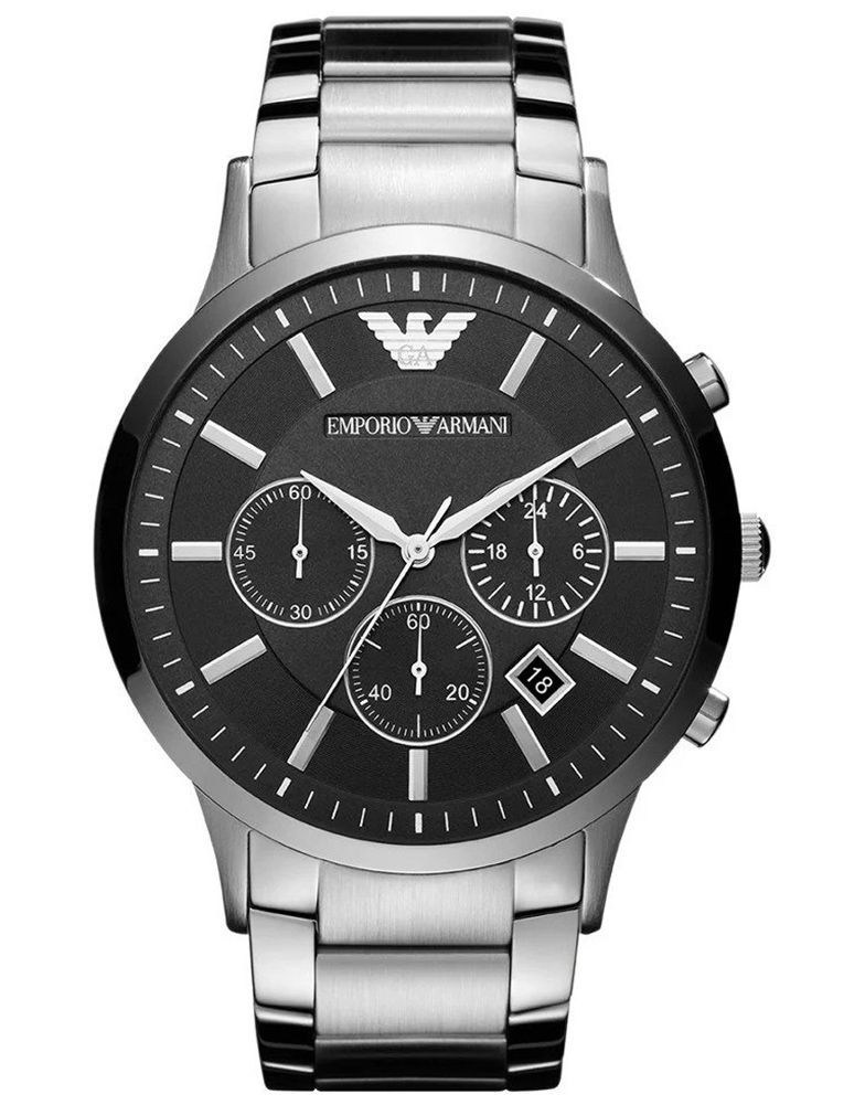 Edelstahl-Chronographenuhr