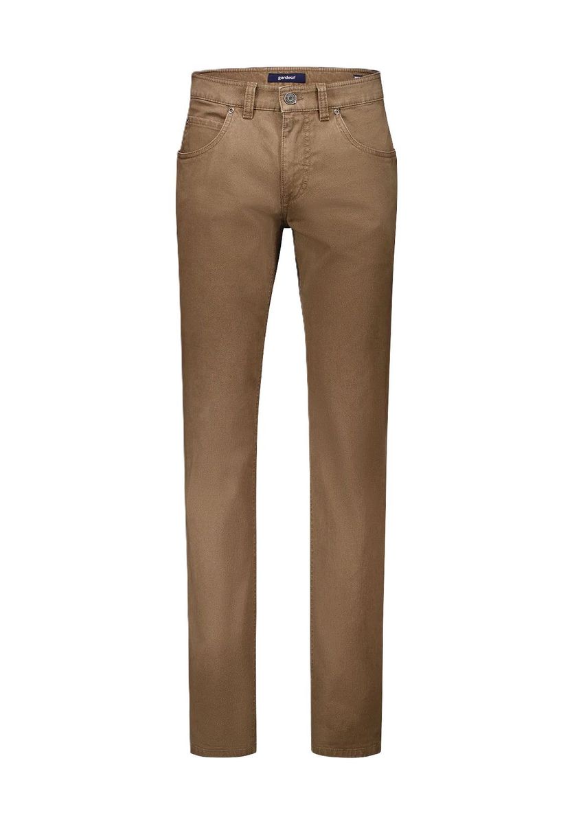 Moderne beige Five-Pocket-Jeans