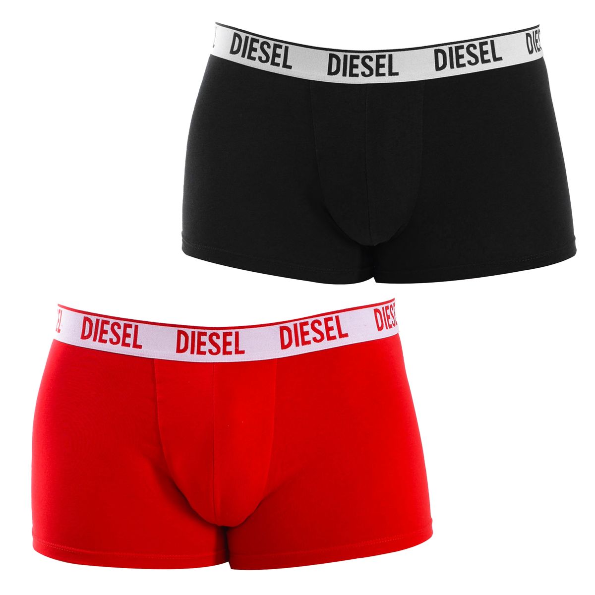 Stretch Baumwoll-Boxershorts im Doppelpack