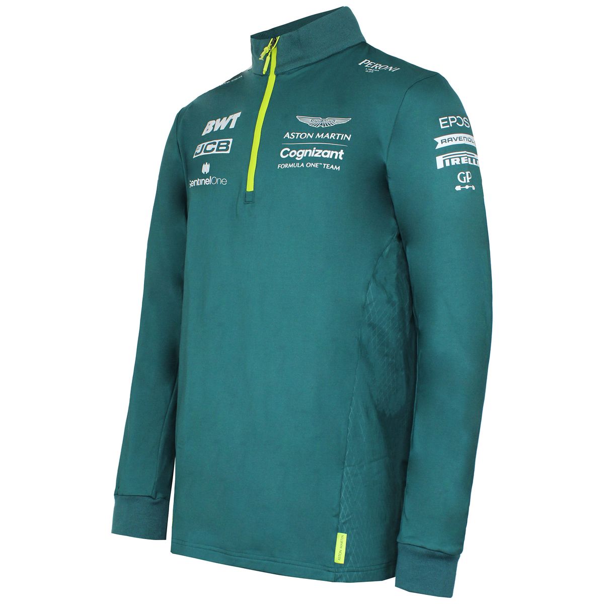 Team-Midlayer mit Viertelreißverschluss