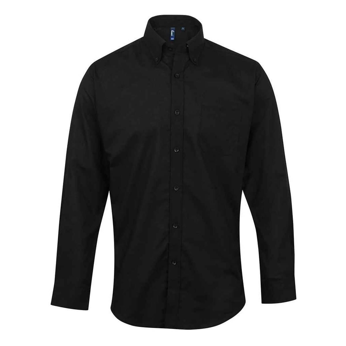 Herren Langarm Oxford Hemd