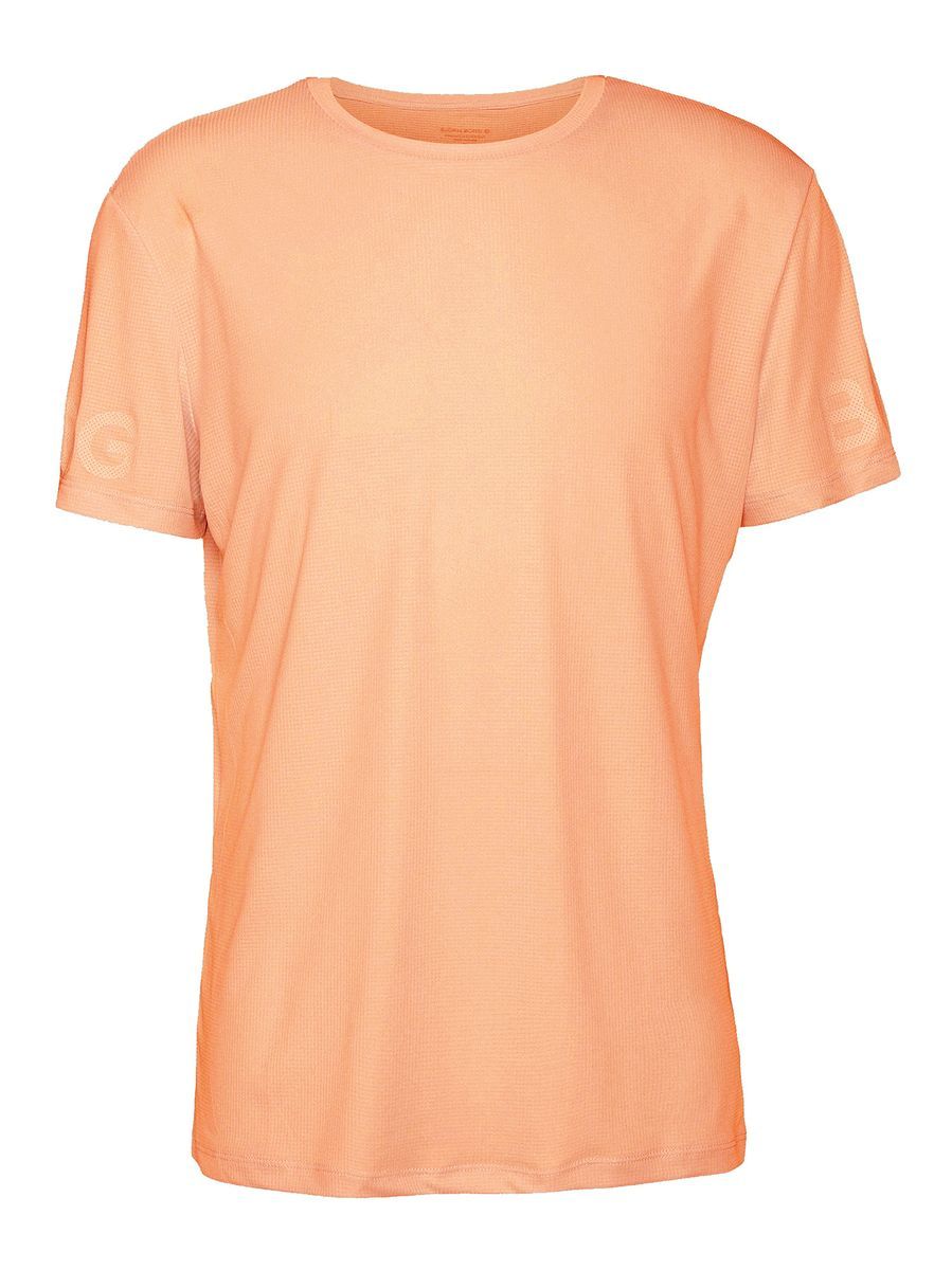 Björn Borg - Mens Light Kurzarm-Trainings-T-Shirt - Orange