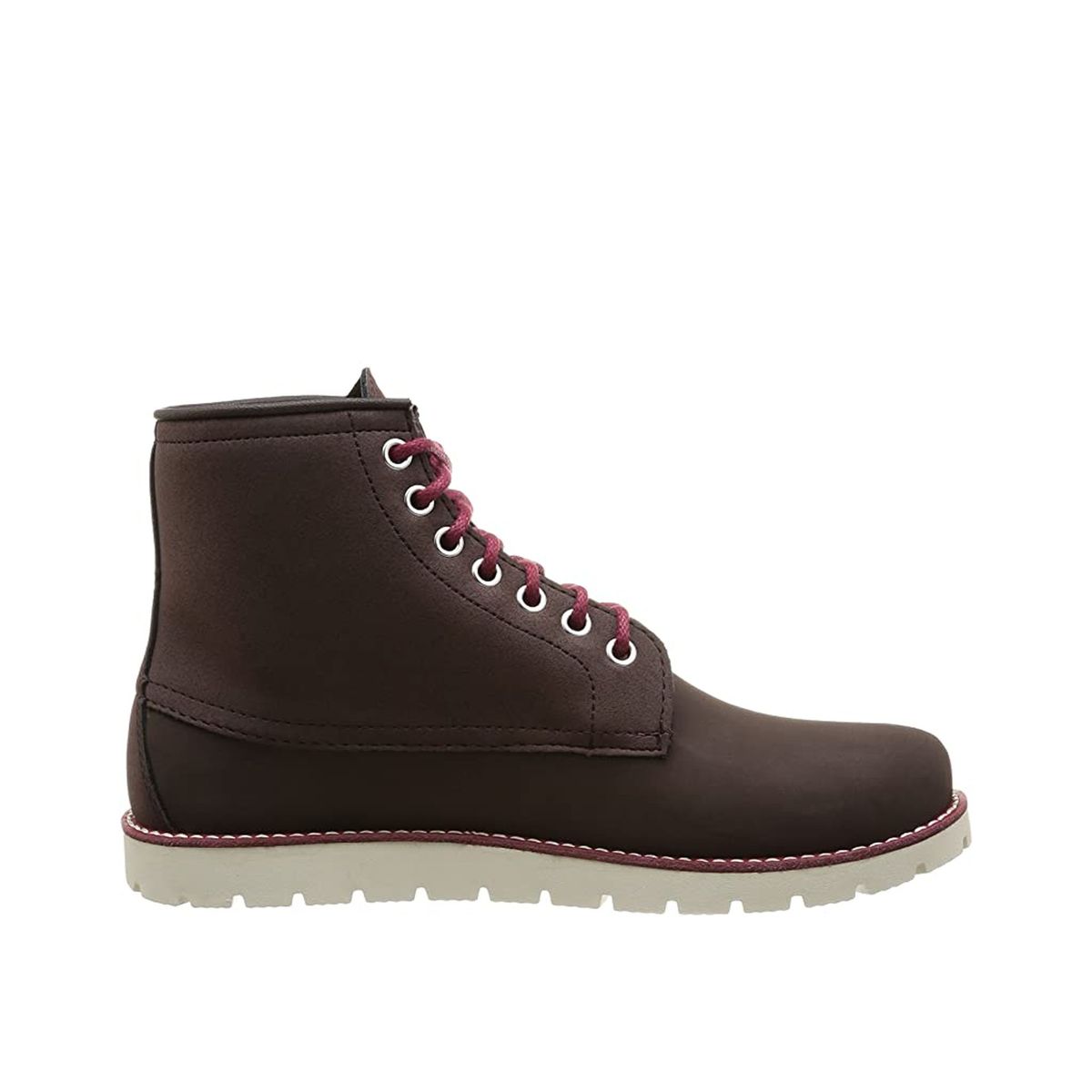 Klassische braune Lederstiefeletten