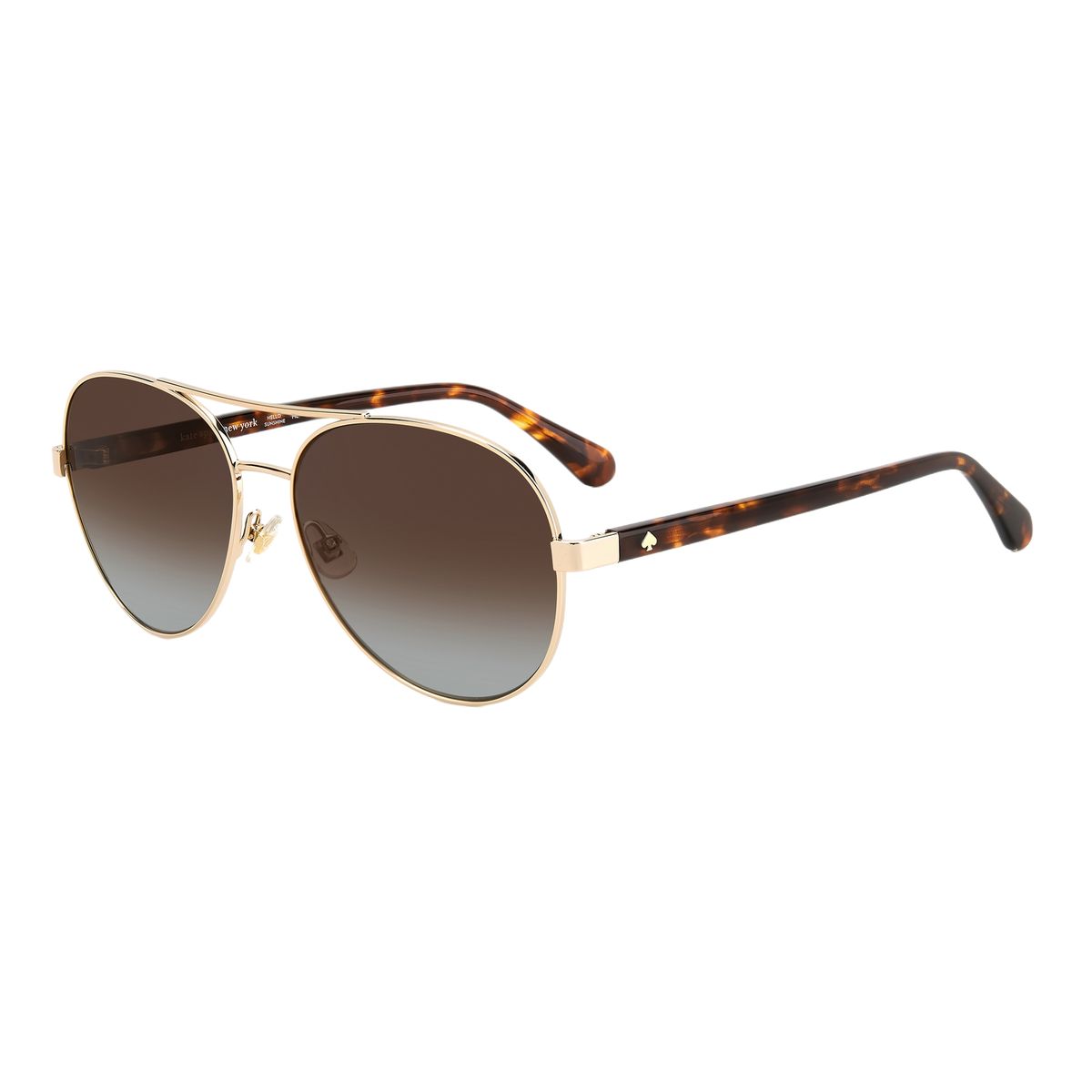 Kate Spade Damen-Sonnenbrillen 58/17/140 mm Metall