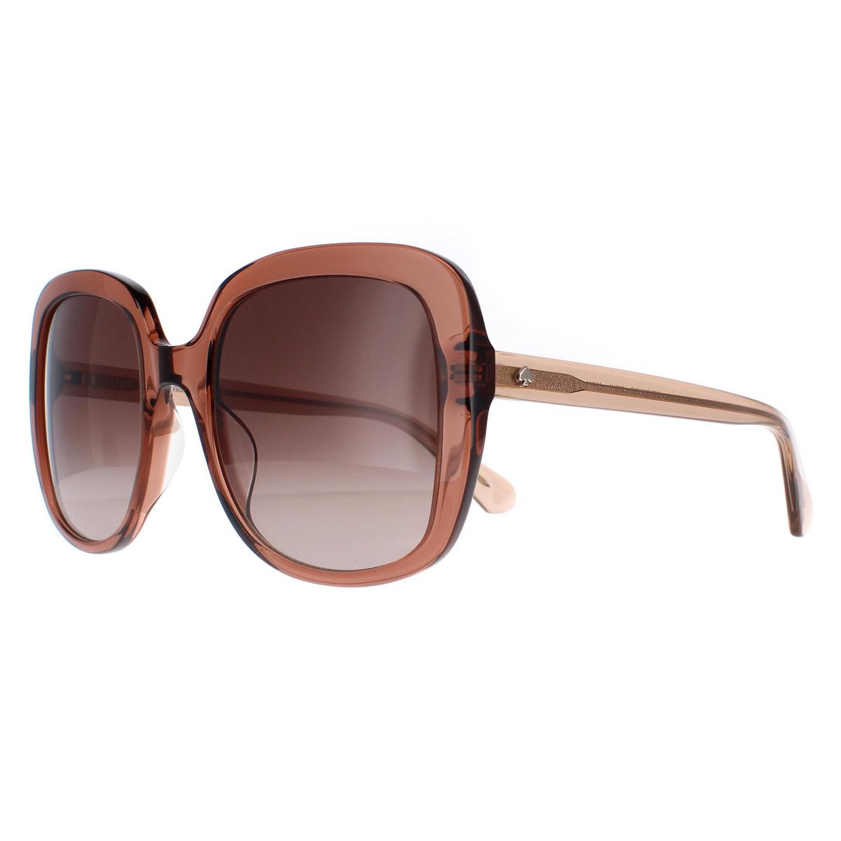 Quadratische Oversize-Sonnenbrille mit Farbverlauf