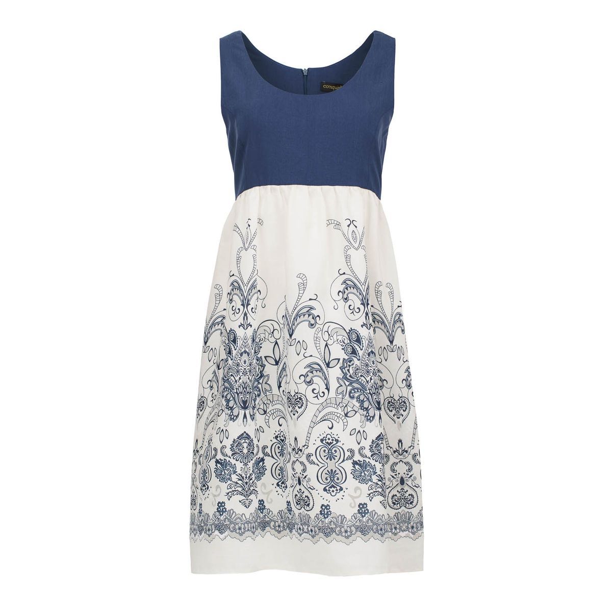 Elegantes ärmelloses A-Linien-Kleid