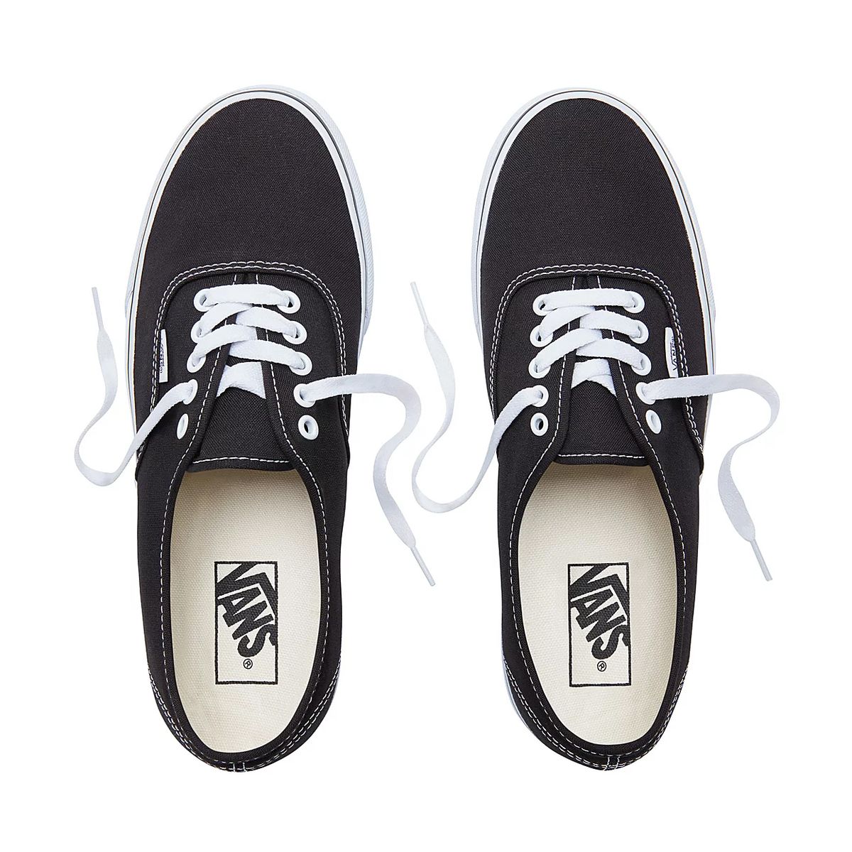 Klassische flache Canvas-Schuhe