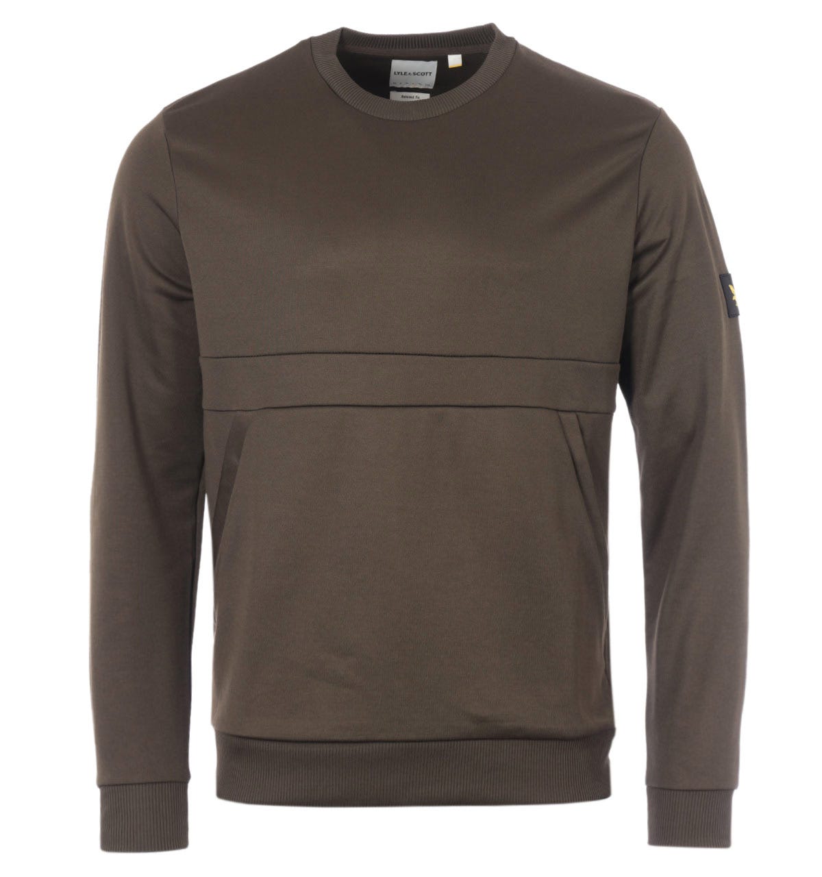 Herren-Sweatshirt mit Rundhalsausschnitt und entspannter Passform