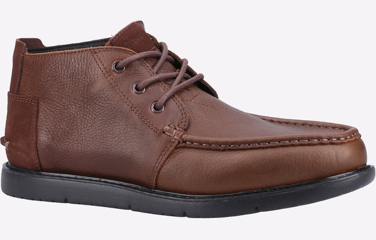 Wasserabweisende Chukka-Boots mit Mokassin-Naht