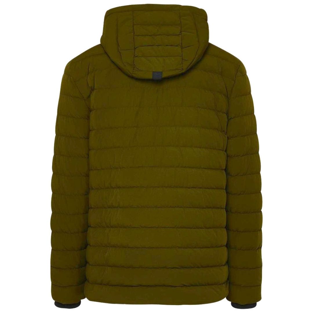 Isolierte Kapuzen-Pufferjacke