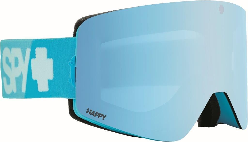 Blaue Skibrille mit Spiegelglas
