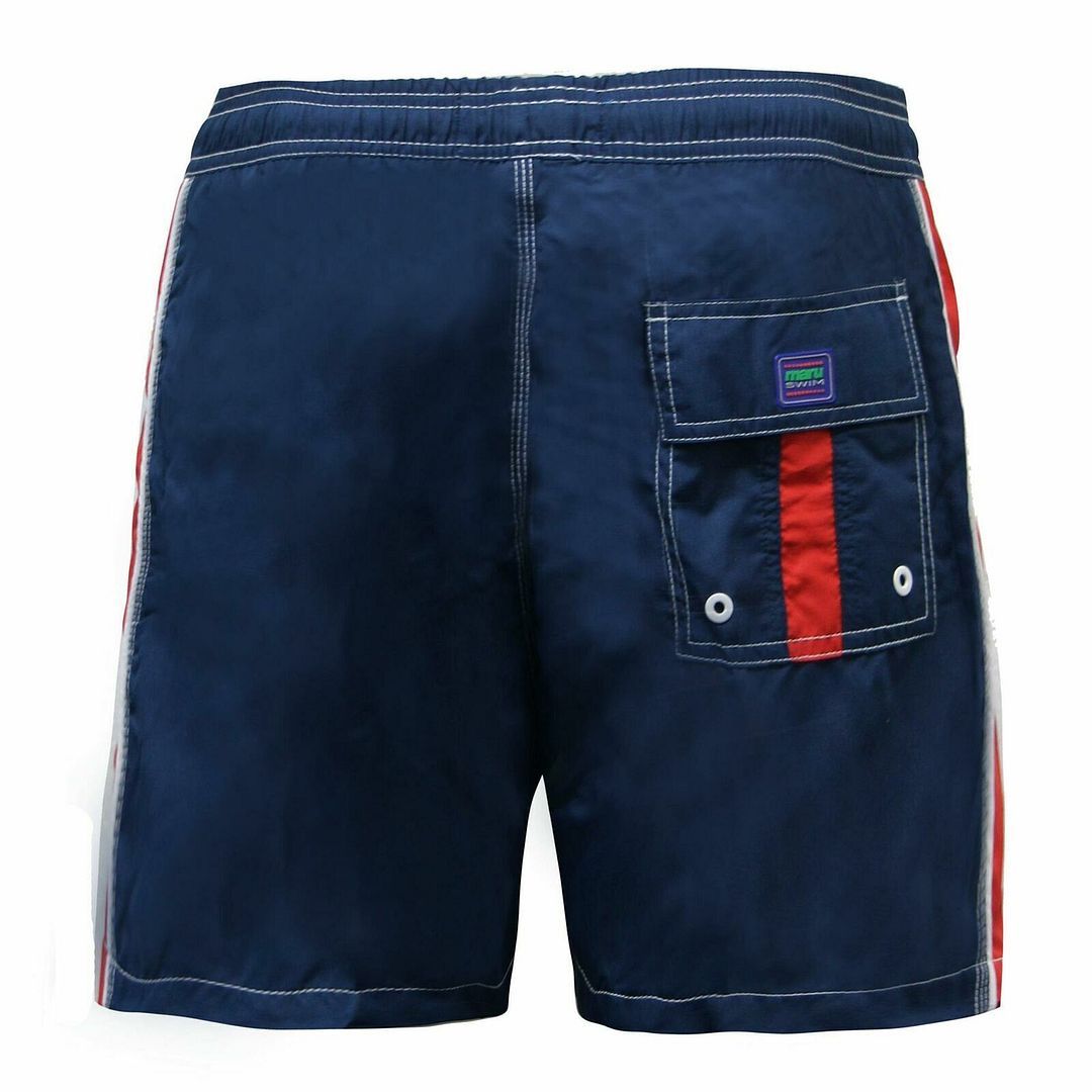 Sportliche Schwimmshorts mit Seitenstreifen