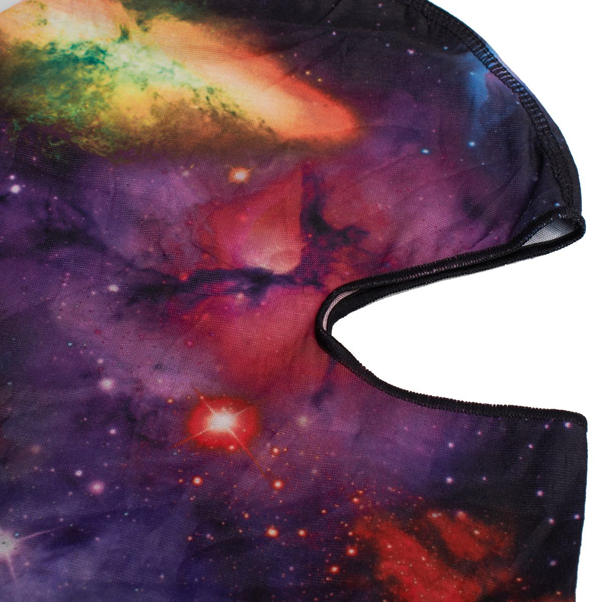 Sturmhaube mit Galaxie-Nebel-Druck