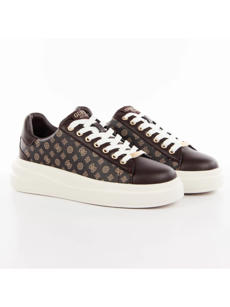 Sneakers Elbina mit Monogramm-Print