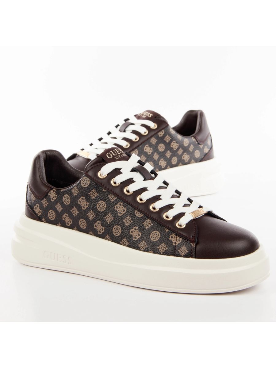 Chunky Plateau-Sneaker mit Monogramm