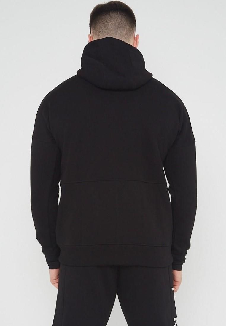 Fleece-Hoodie mit durchgehendem Reißverschluss