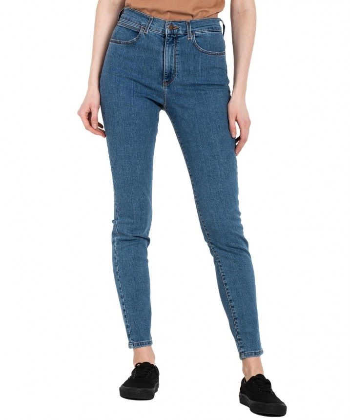 Hochtaillierte Skinny Jeans Thatway