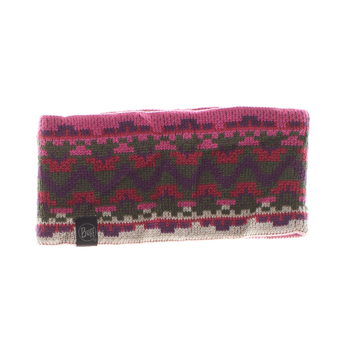 Gemütlicher Fair-Isle-Strick-Halswärmer