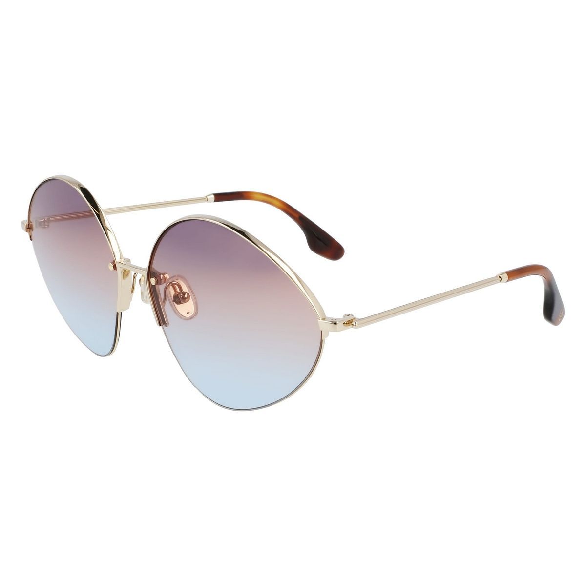 Randlose Runde Metall Sonnenbrille