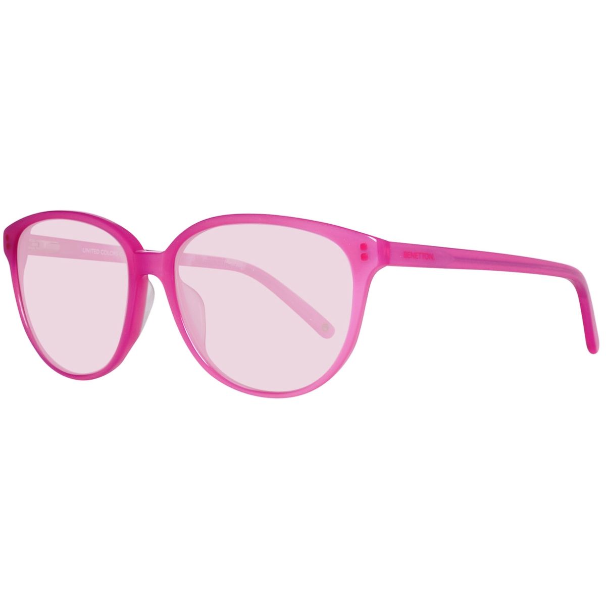 Blaue runde modische Sonnenbrille