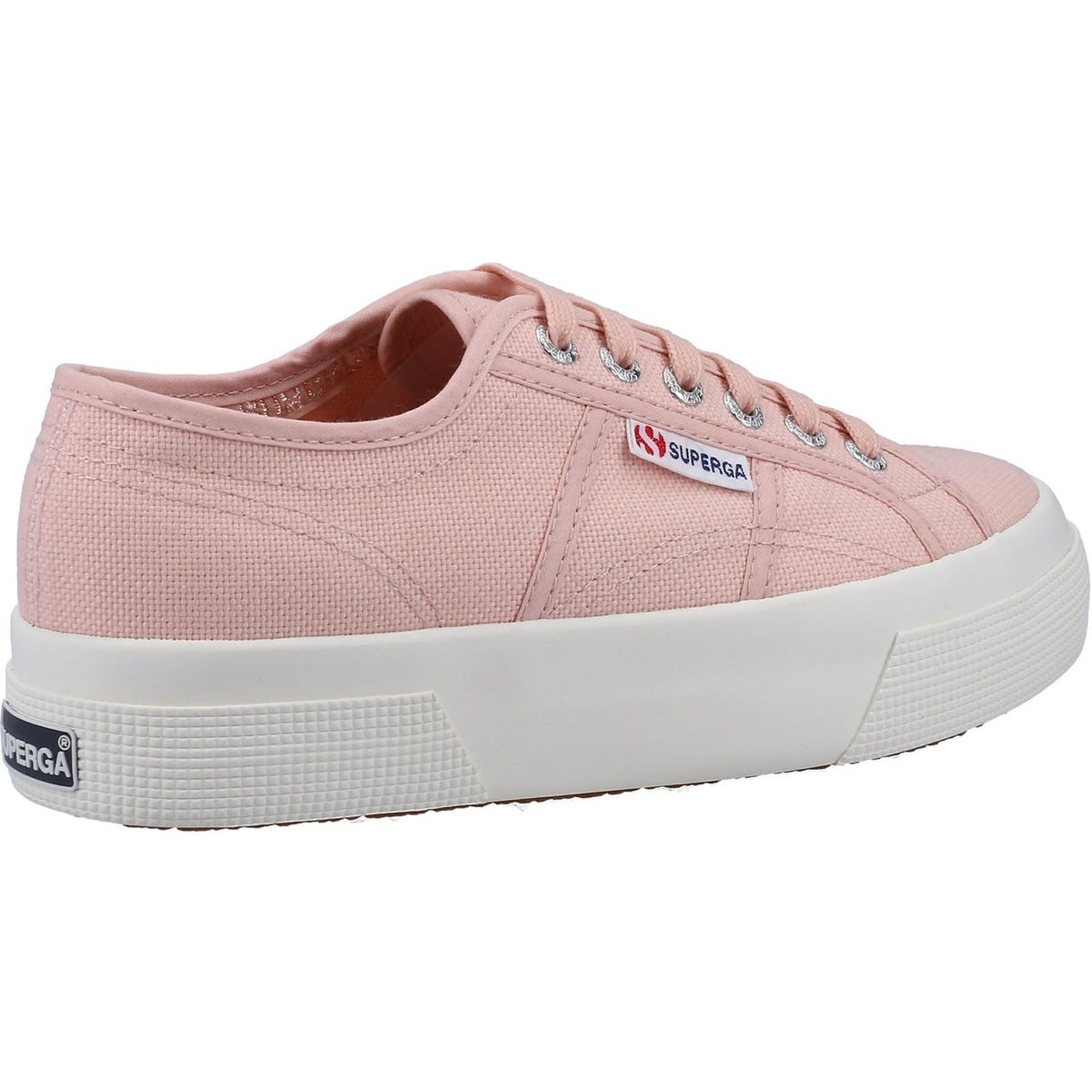 Flatform-Sneaker aus Baumwoll-Canvas