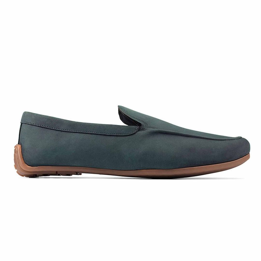 Klassische Leder Slipper Loafers