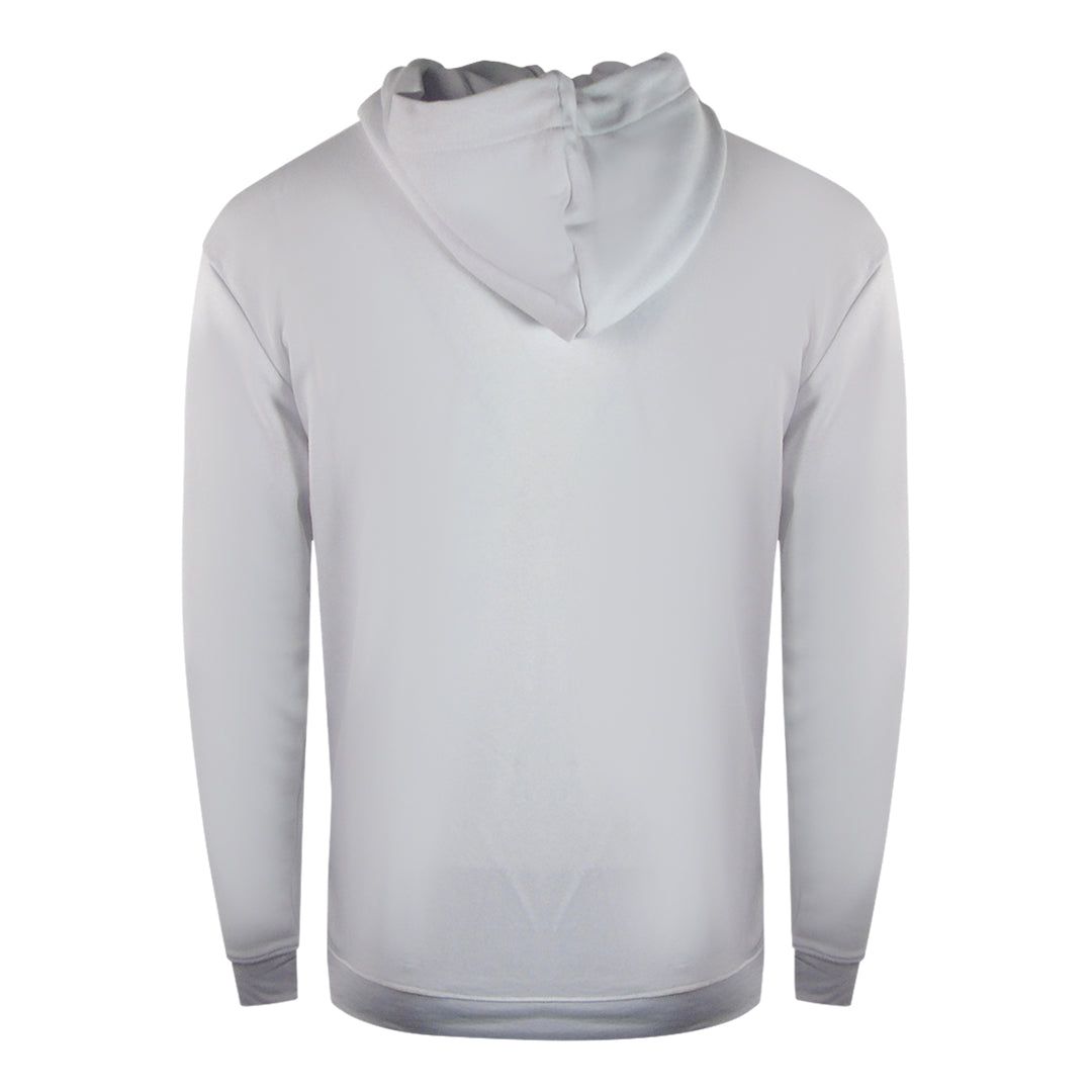 Grafik-Kapuzenpullover mit Blumen-Logo