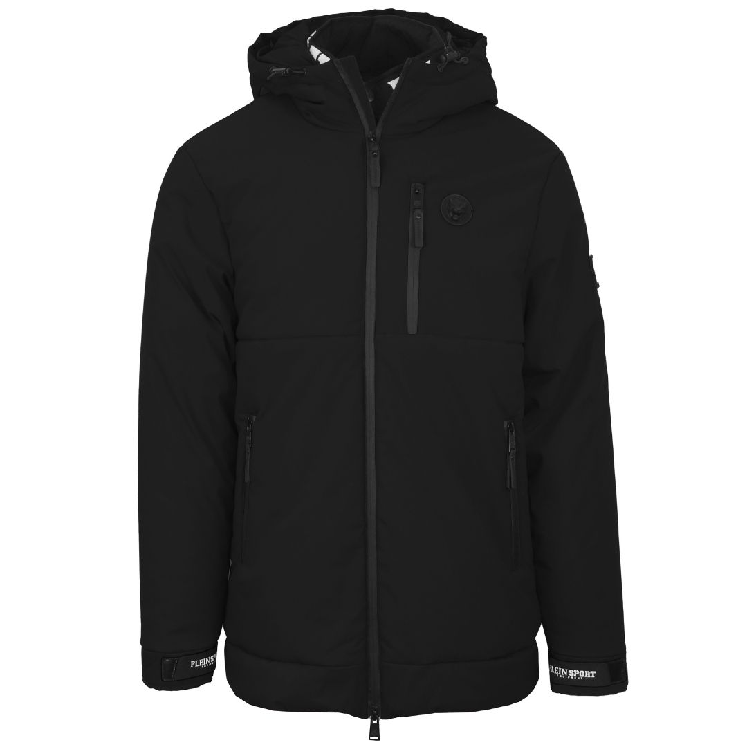 Herren Steppjacke mit Kapuze