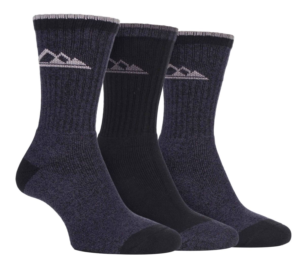 Leichte Atmungsaktive Wandersocken Dreierpack