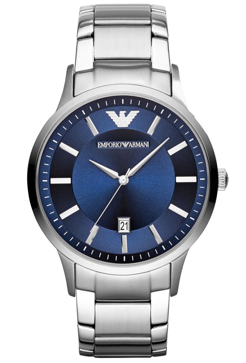Emporio Armani Renato Herrenuhr Silber AR11180