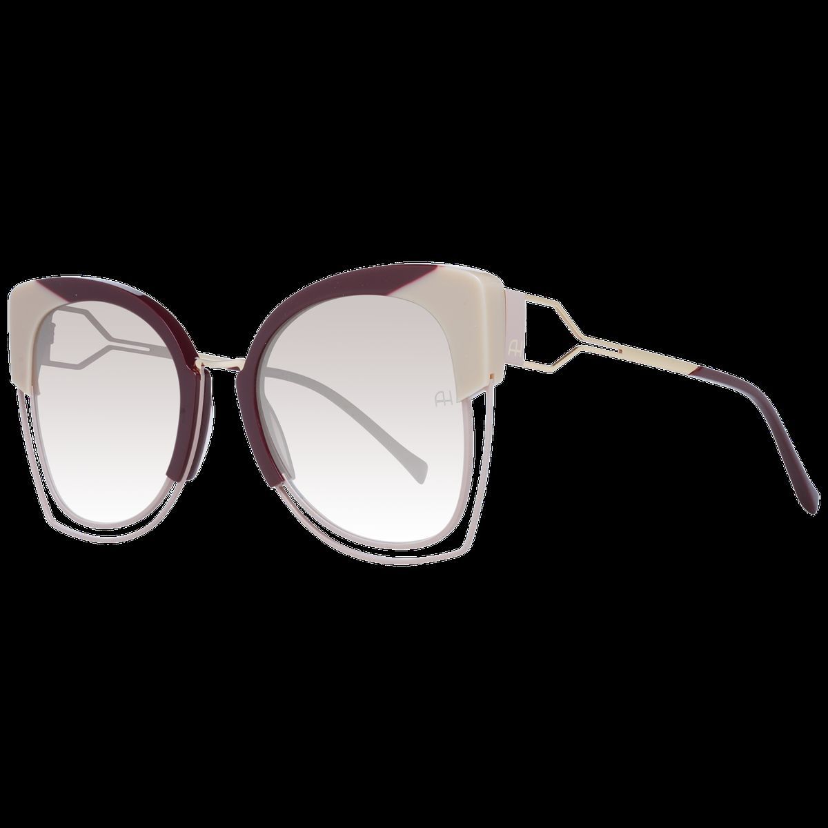 Cat-Eye Sonnenbrille mit Acetat-Rahmen