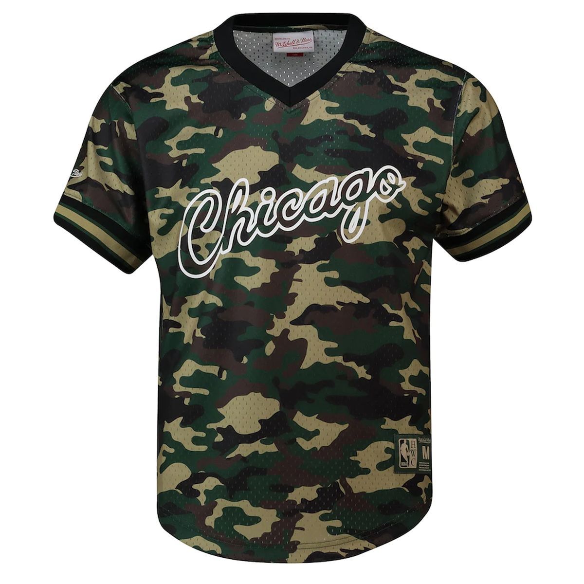 Chicago Bulls Camo Mesh T-Shirt