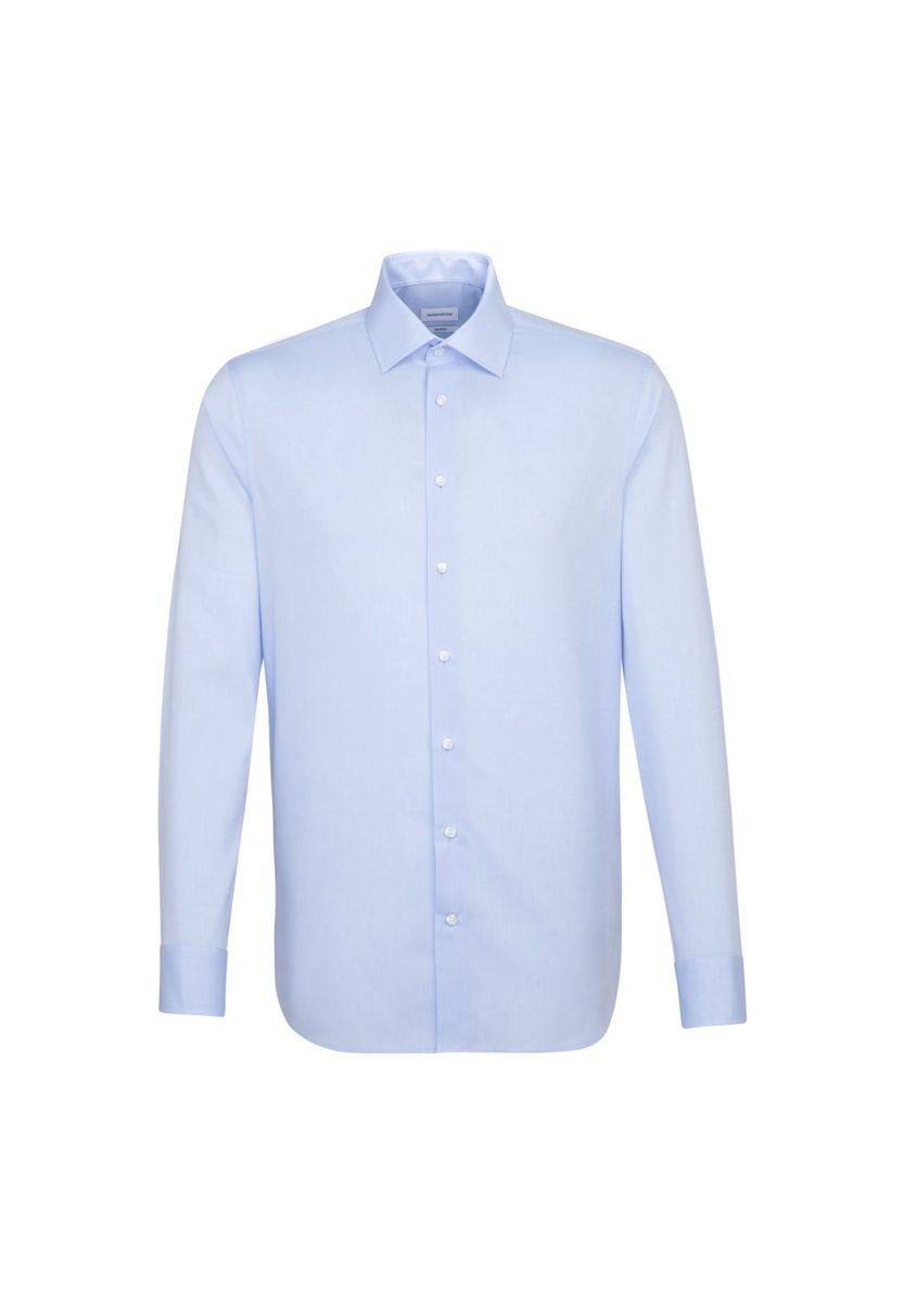 Hellblaues Chambray Businesshemd