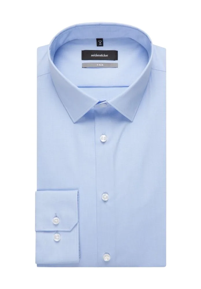 Hellblaues Chambray Businesshemd