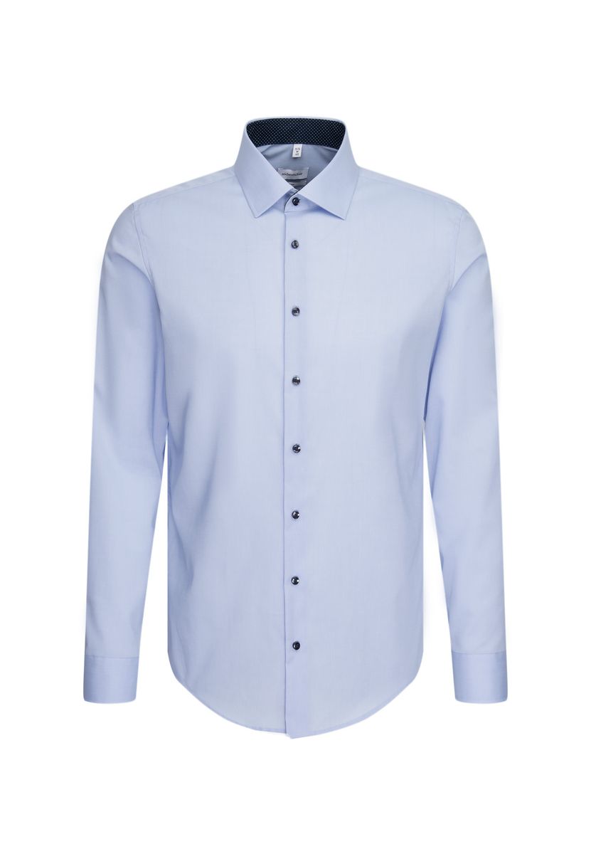 Hellblaues Chambray Businesshemd