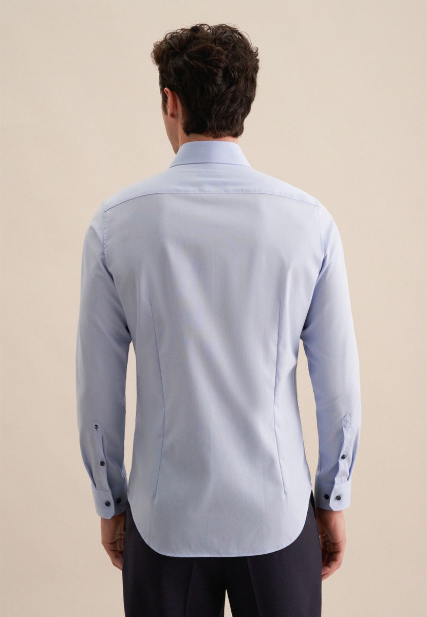 Hellblaues Chambray Businesshemd