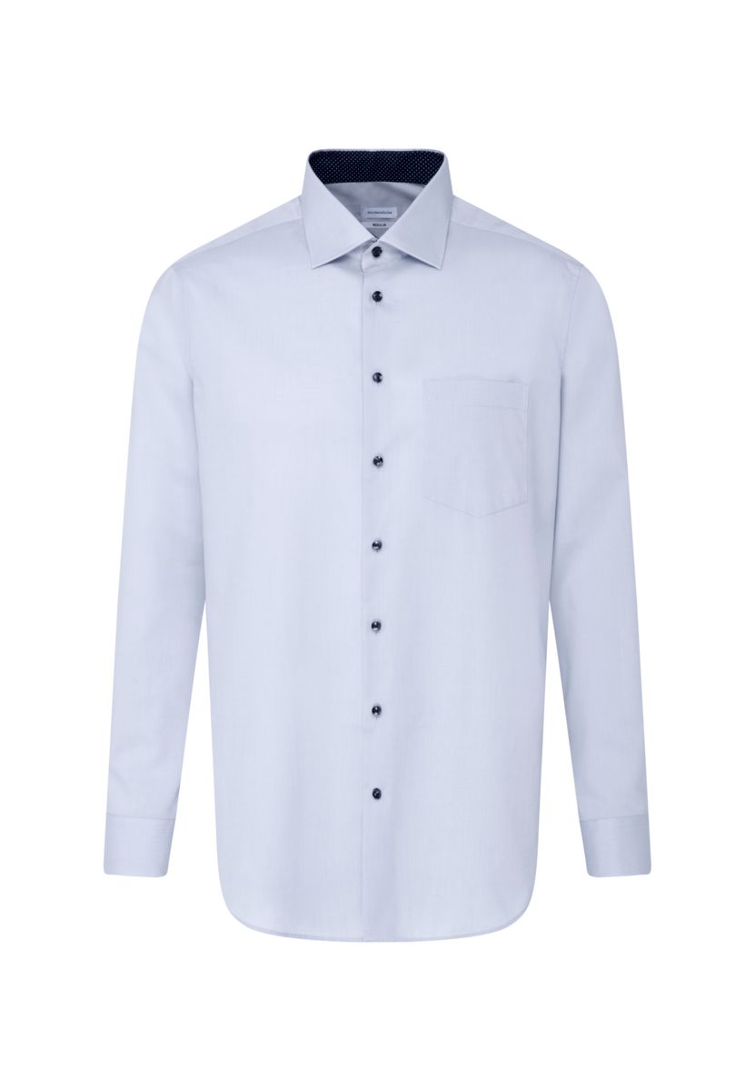 Elegantes Chambray-Hemd in Shaped Fit