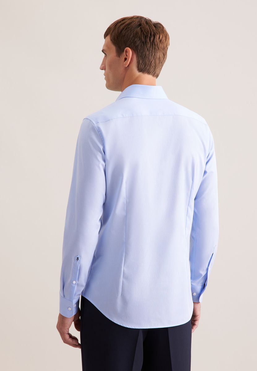 Elegantes Chambray-Hemd in Shaped Fit