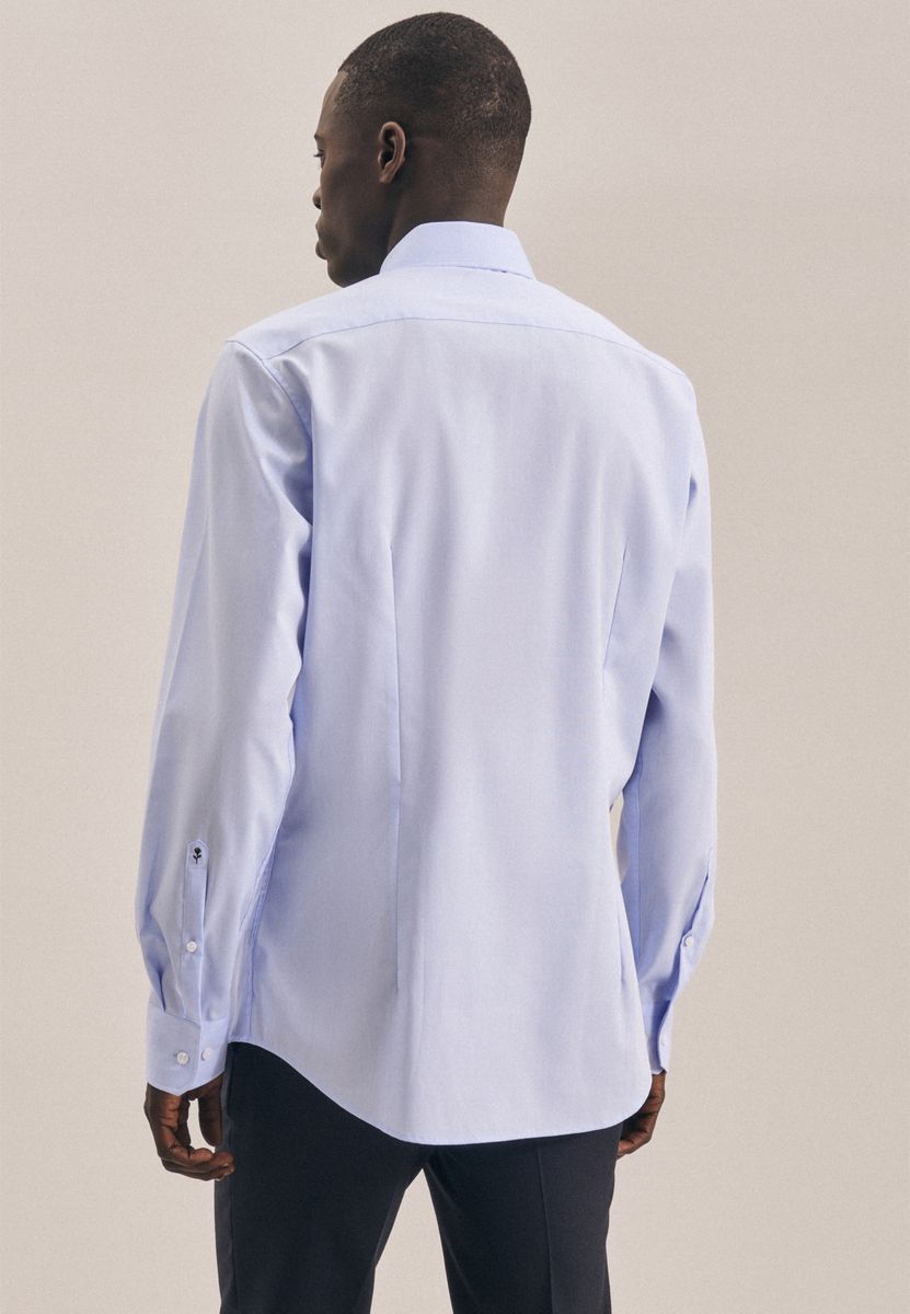 Elegantes Chambray-Hemd in Shaped Fit
