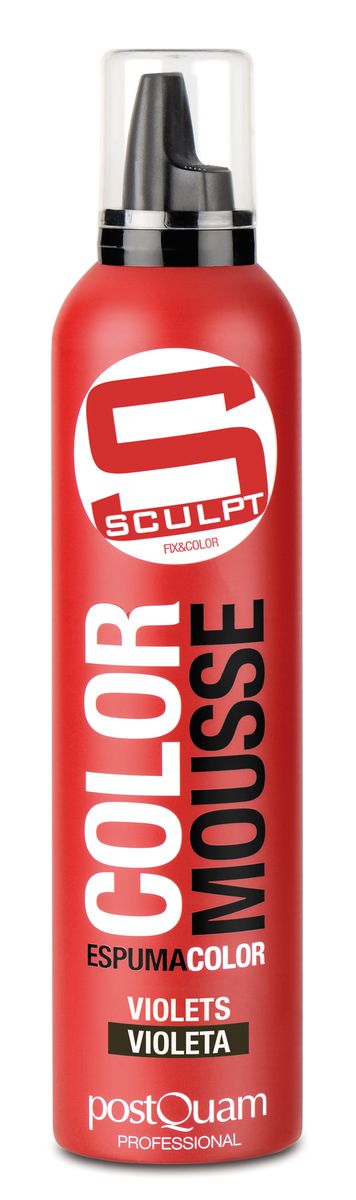 Violett Farb Mousse Haarstyler
