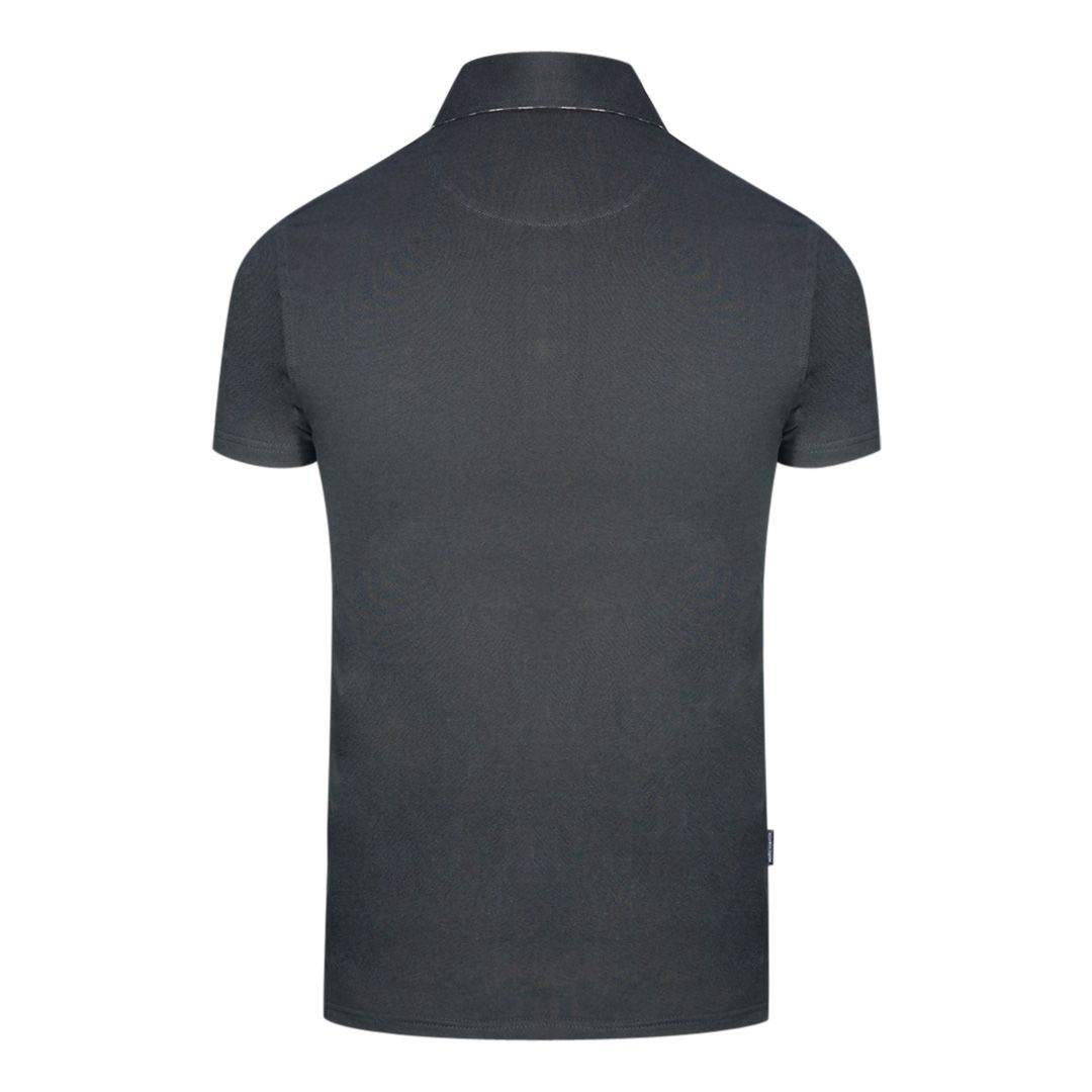 Kurzärmeliges Baumwoll-Stretch-Poloshirt