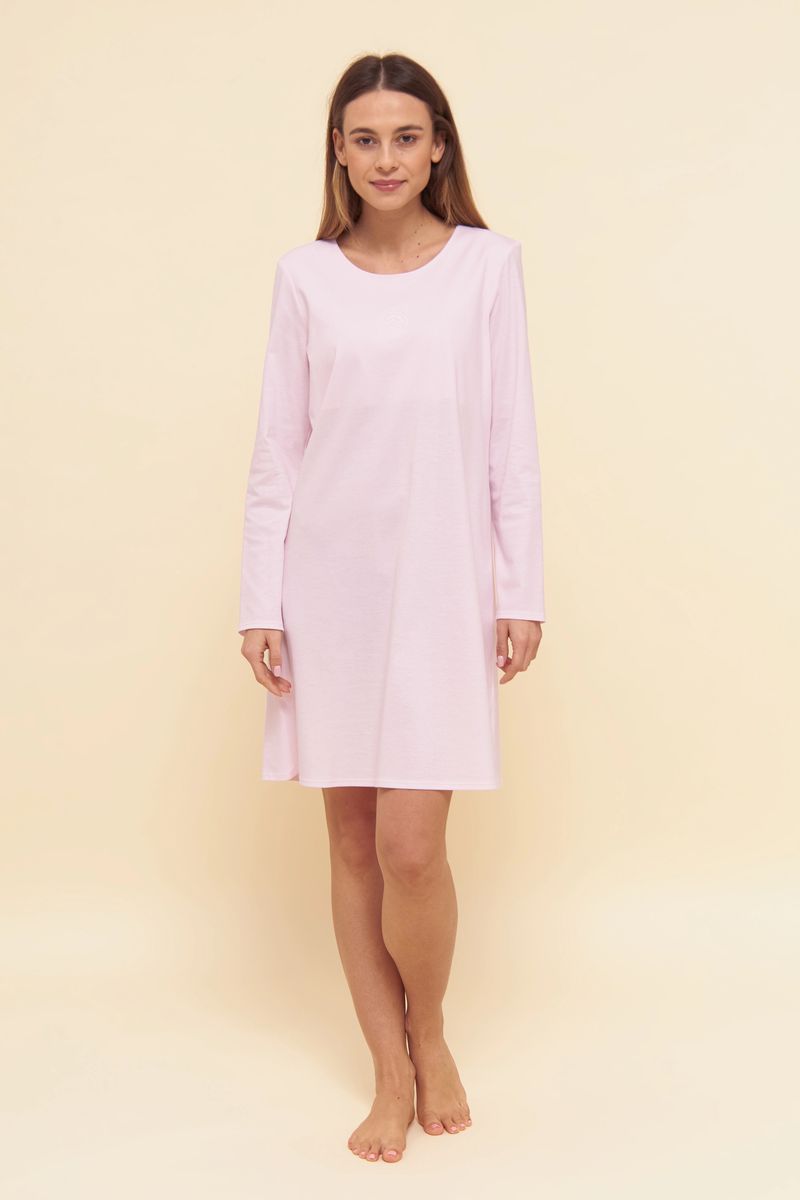 LOUIS FÉRAUD Modern Essential Nachthemd, Stickerei, für Damen, rosa, 38