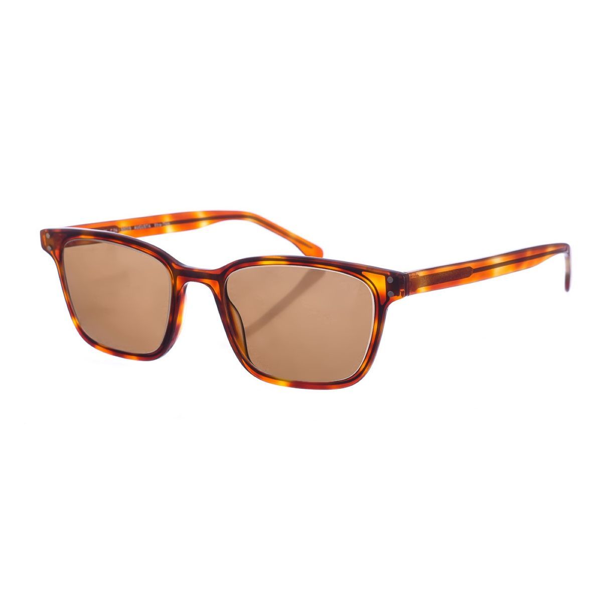 Quadratische Sonnenbrille mit Acetatrahmen